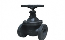 Valvula cortina hierro flanchada bogota colombia