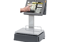 balanza con memoria e impresora