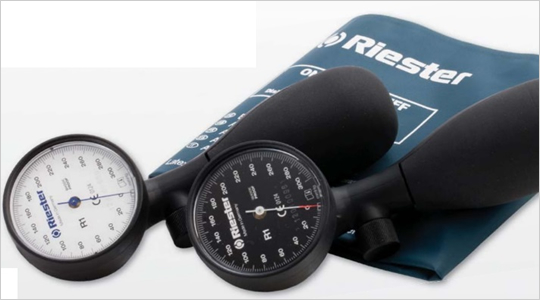 Tensiometro Aneroide R1 Shock Proof Brazalete adulto 1250 150 Riester bogota colombia