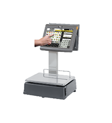 balanza con memoria e impresora